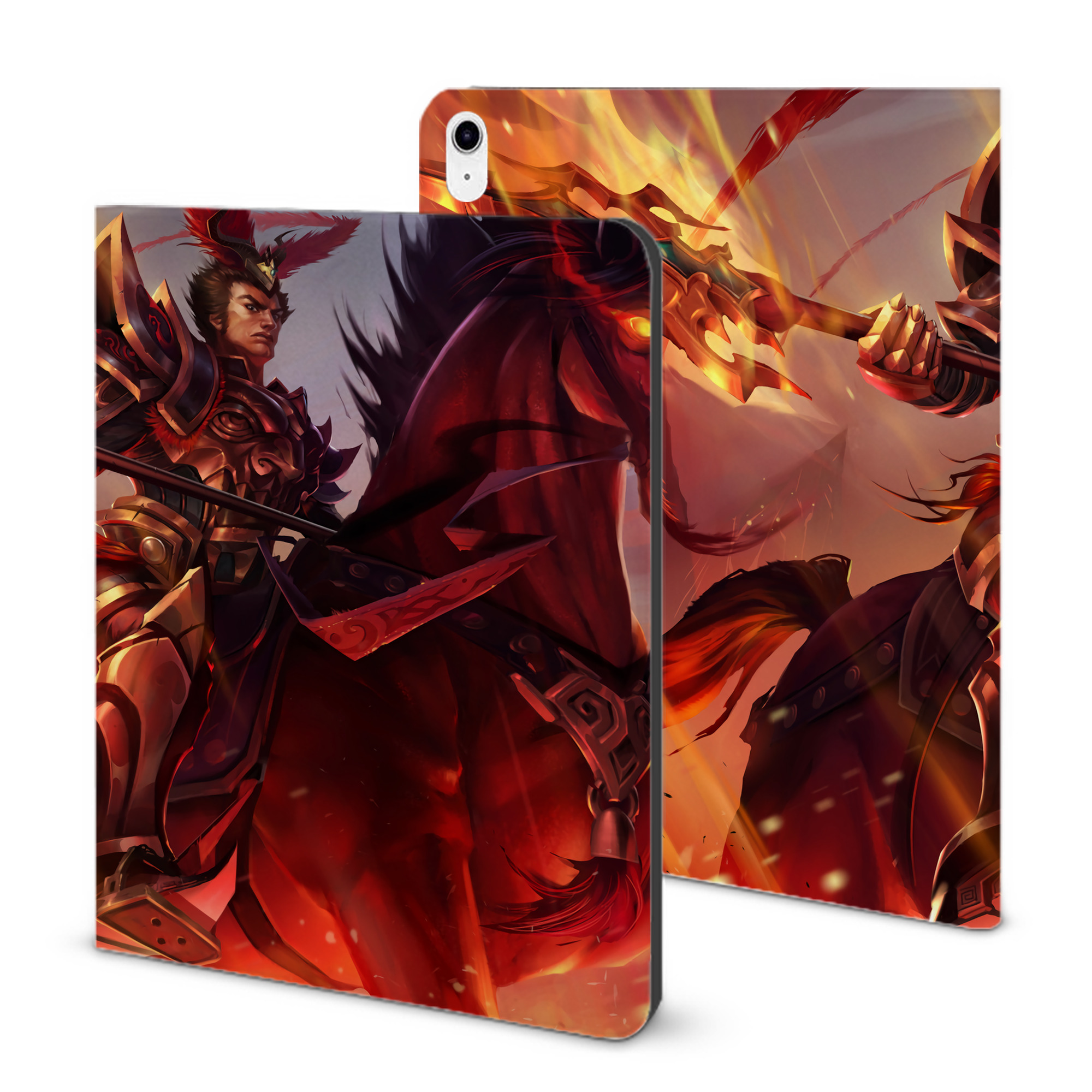 （画像用） リーグ・オブ・レジェンド League of Legends LOL IPad ケース ブック型 PUレザー TPU 耐衝撃 軽量 薄型 ペン収納なし 全面保護 IPad 各モデル対応